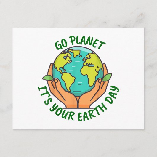 Go Planet 2025あなたの地球の日 エンクロージャーカード (正面)