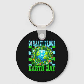 Go planet earth day cute earth nature lovers tank キーホルダー