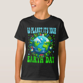 Go planet earth day cute earth nature lovers tank tシャツ