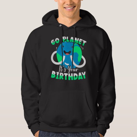 Go Planet It's Your誕生日環境主義者の専門家 パーカ (正面)
