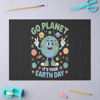 Go Planet Its Your Earth Day 薄葉紙