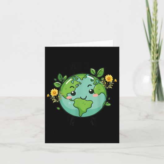 Go Planet Its Your Earth Day 2025先生キッズカット カード (正面)