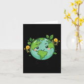 Go Planet Its Your Earth Day 2025先生キッズカット カード (黄色い花)