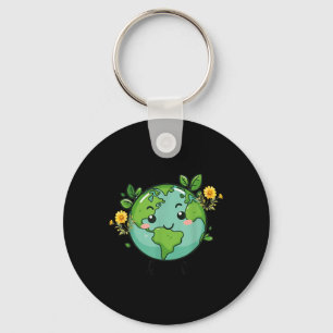 Go Planet Its Your Earth Day 2025先生キッズカット キーホルダー