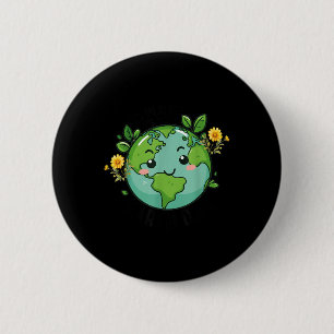 Go Planet Its Your Earth Day 2025先生キッズカット 缶バッジ
