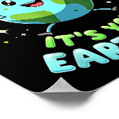 Go Planet Its Your Earth Day 2025先生キッズギル ポスター (角)