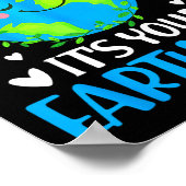 Go Planet Its Your Earth Day 4月22日For Women Me ポスター (角)