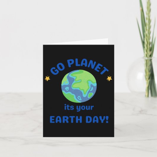 Go Planet Its Your Earth Day 6 カード (正面)