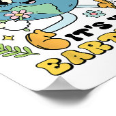 Go Planet Its Your Earth Day Climate Change Scenc ポスター (角)