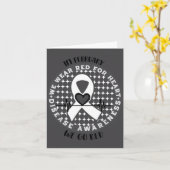 Go Red - American Heart Health Month Awareness In  カード (黄色い花)