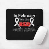 Go Red - American Heart Health Month Awareness In  マウスパッド (マウス)