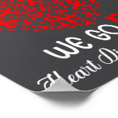 Go Red - American Heart Month Awareness In Februar ポスター (角)