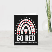 Go Red Day - Go Red Heart Disease Month  カード (正面)