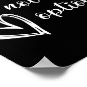 Go Red - Failure Is Not An Option ポスター (角)