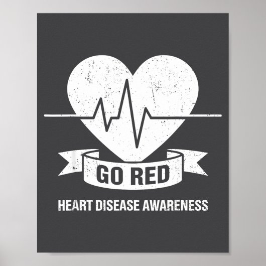 Go Red For Women American Chd Heart Disease Month  ポスター (正面)
