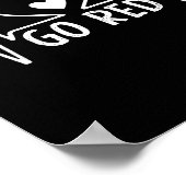 Go Red For Women American Heart Disease Month Awar ポスター (角)