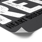 Go Red For Women American Heart Disease Month Awar ポスター (角)