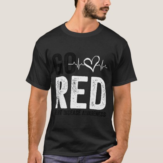 Go Red For Women American Heart Disease Month Awar Tシャツ (正面)