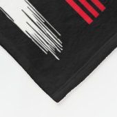 Go Red Heart Disease American Flag Heart Disease A フリースブランケット (角)