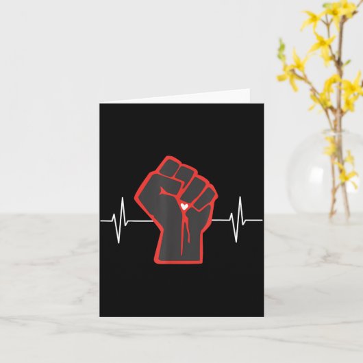 Go Red Heart Disease Awareness Month  カード (黄色い花)