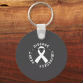 Go Red In February Heart Disease Awareness Health キーホルダー (正面)