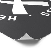 Go Red In February Heart Disease Awareness Health  ポスター (角)