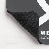 Go Red In February Heart Disease Awareness Health  マウスパッド (コーナー)