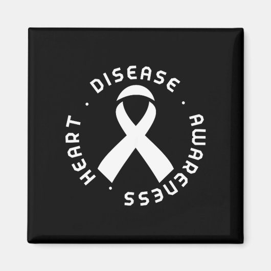 Go Red In February Heart Disease Awareness Health  マグネット (正面)