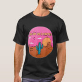 Go Sit On A Cactus Succulent Plant Gardening Desig Tシャツ (正面)