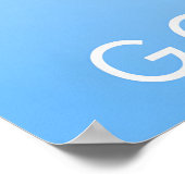 Go Skiing Travel Poster ポスター (角)