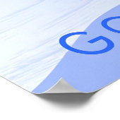 Go Sledging Travel Poster ポスター (角)