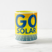 Go Solar Ray Mug Custom マグカップ (中央)