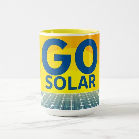 Go Solar Ray Mug Custom マグカップ (中央)