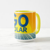 Go Solar Ray Mug Custom マグカップ (正面右)