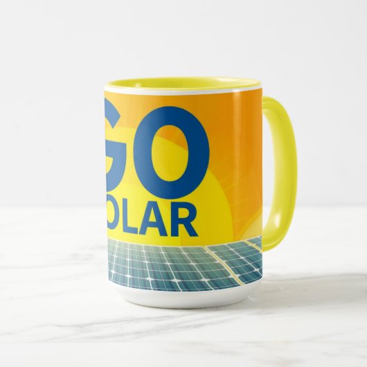 Go Solar Ray Mug Custom マグカップ (正面右)