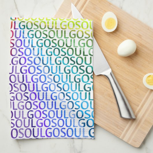 Go Soul キッチンタオル (四つ折り)