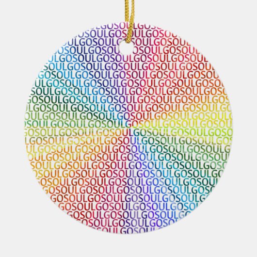 Go Soul! セラミックオーナメント (正面)