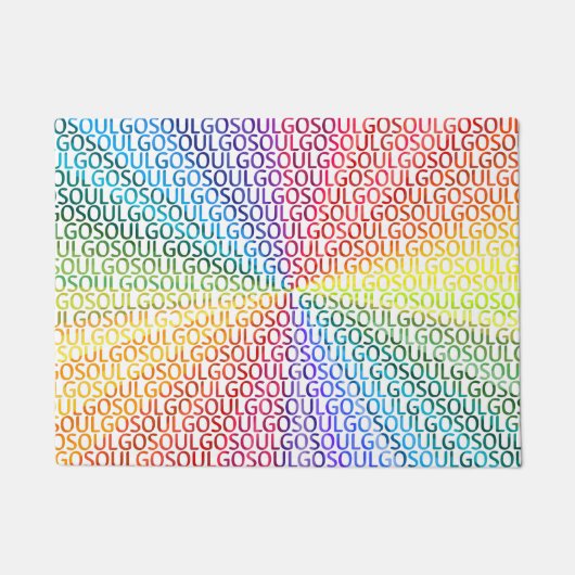 Go Soul ドアマット (正面)