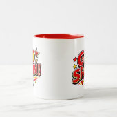 GO SPAIN サッカー ファン マグカップ | 愛国 スペイン フット (中央)