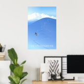 Go Splitboarding Travel Poster ポスター (ホームオフィス)