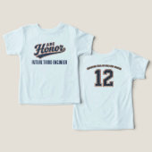 GO SPORTS! ARC名誉ある未来の第三エンジニアTシャツ (デザイン正面&裏面)