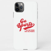 Go Sports Do The Thing Win The Points soprt lover iPhoneケース (裏面)