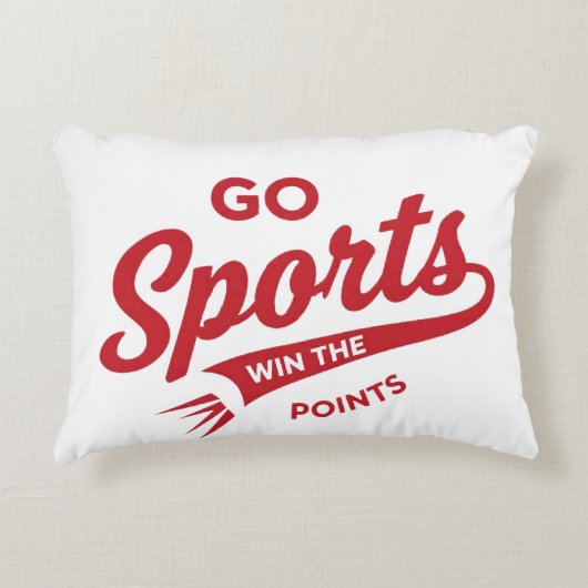 Go Sports Win the Points アクセントクッション (正面)