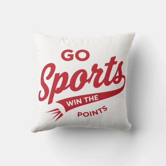 Go Sports Win the Points クッション (裏面)