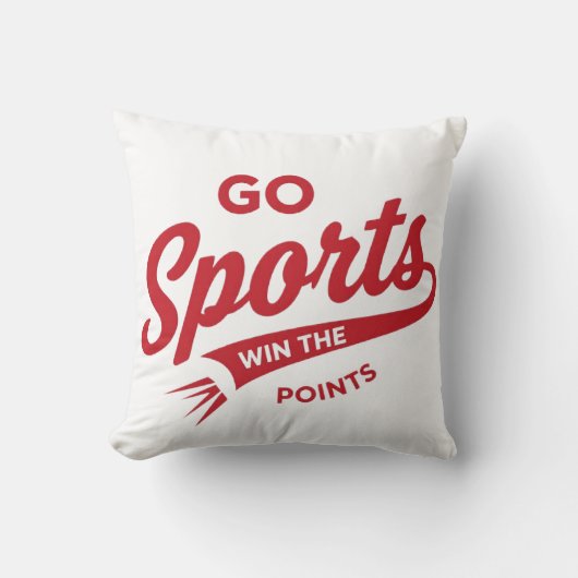 Go Sports Win the Points クッション (正面)