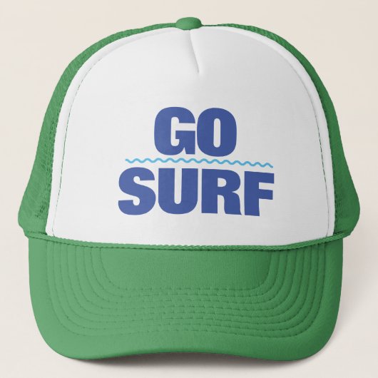 GO SURF TRUCKER HAT キャップ (正面)
