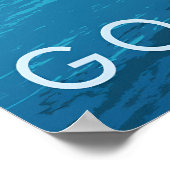 Go Surfing Travel Poster ポスター (角)