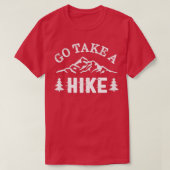 Go Take a Hike  Tシャツ (デザイン正面)