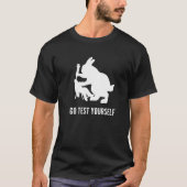 Go Test Yourself Zoologist Tシャツ (正面)