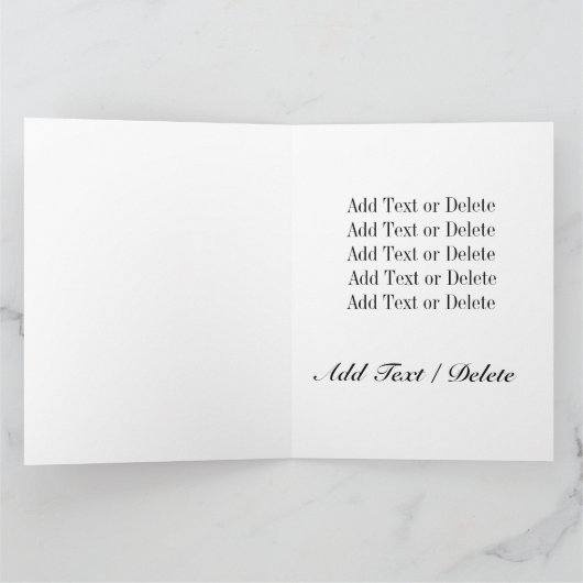 Go Tiger BIG Greeting Card - SRF カード (内部)